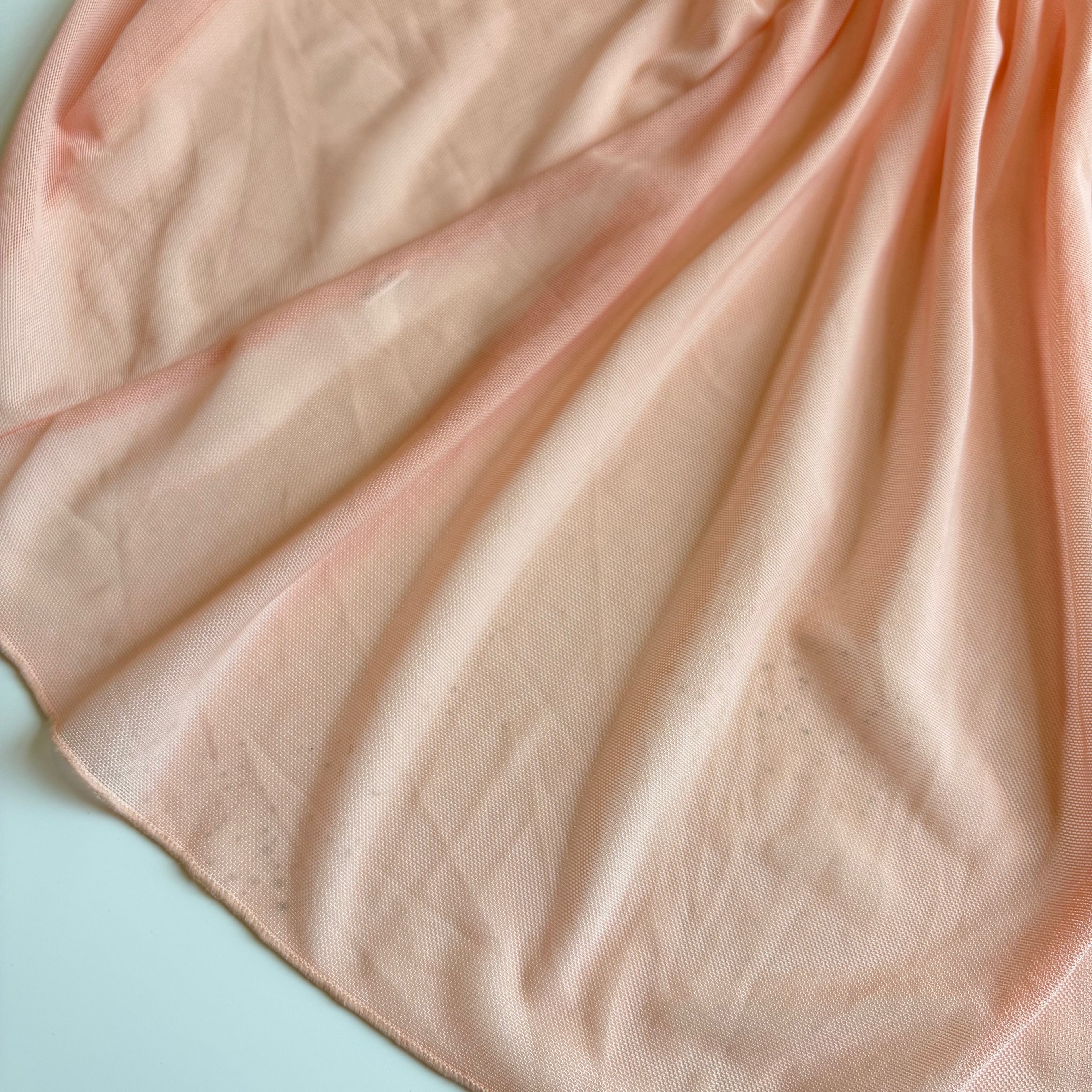 Vintage Y2K Coral Lace Trim Babydoll Cami Top - Size S