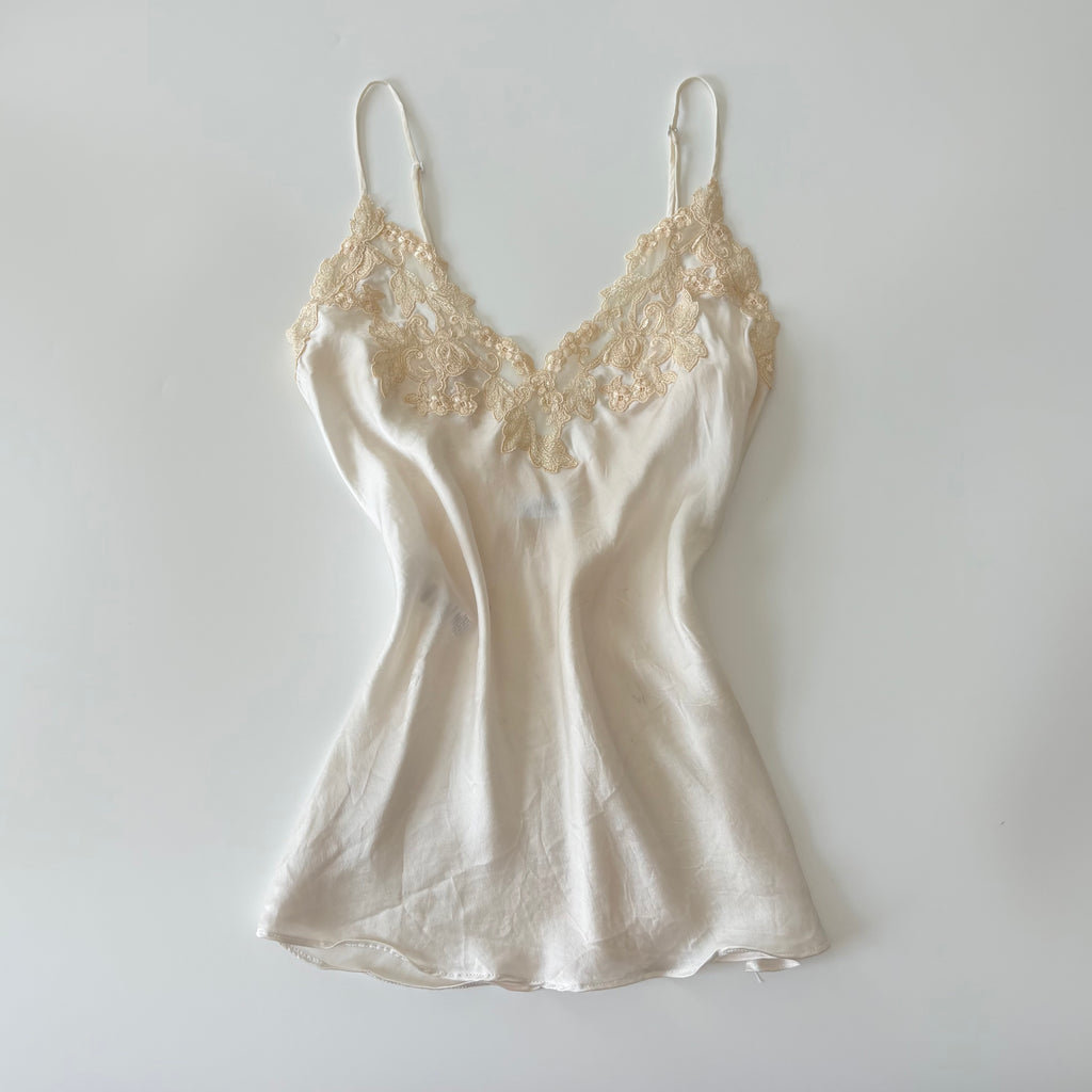 Vintage Y2K La Perla Silk Lace Cami - Size S
