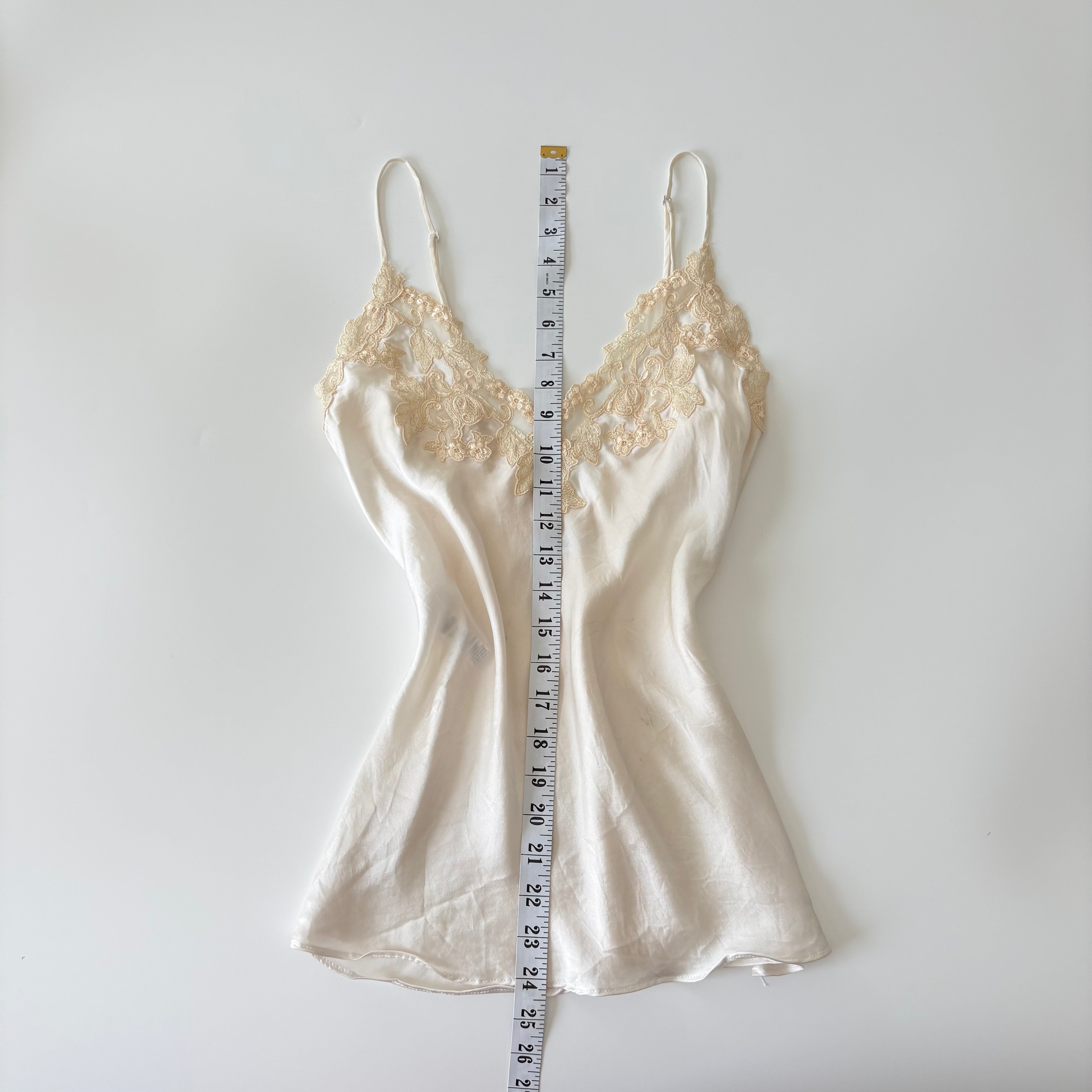 Vintage Y2K La Perla Silk Lace Cami - Size S