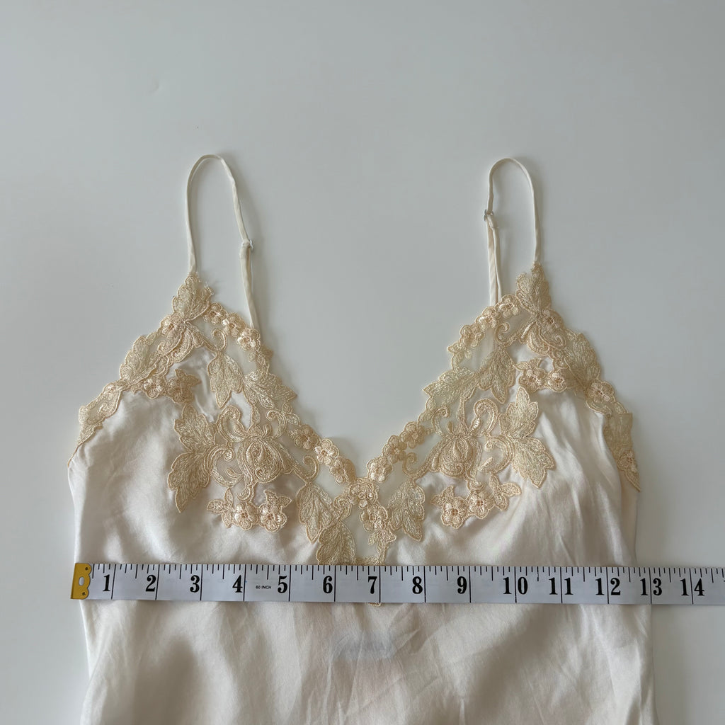 Vintage Y2K La Perla Silk Lace Cami - Size S