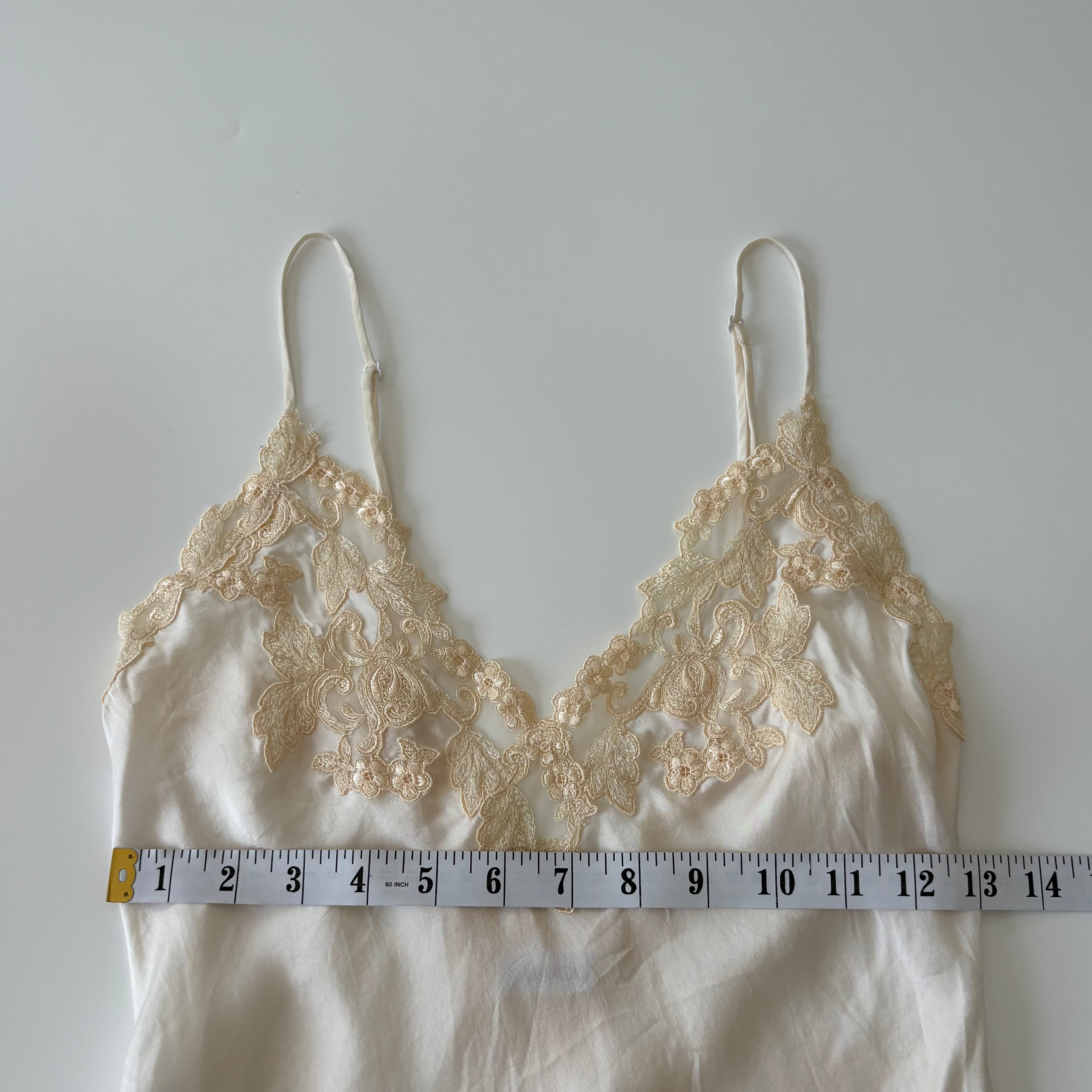 Vintage Y2K La Perla Silk Lace Cami - Size S