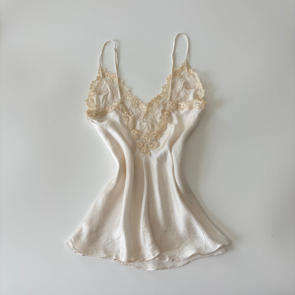 Vintage Y2K La Perla Silk Lace Cami - Size S