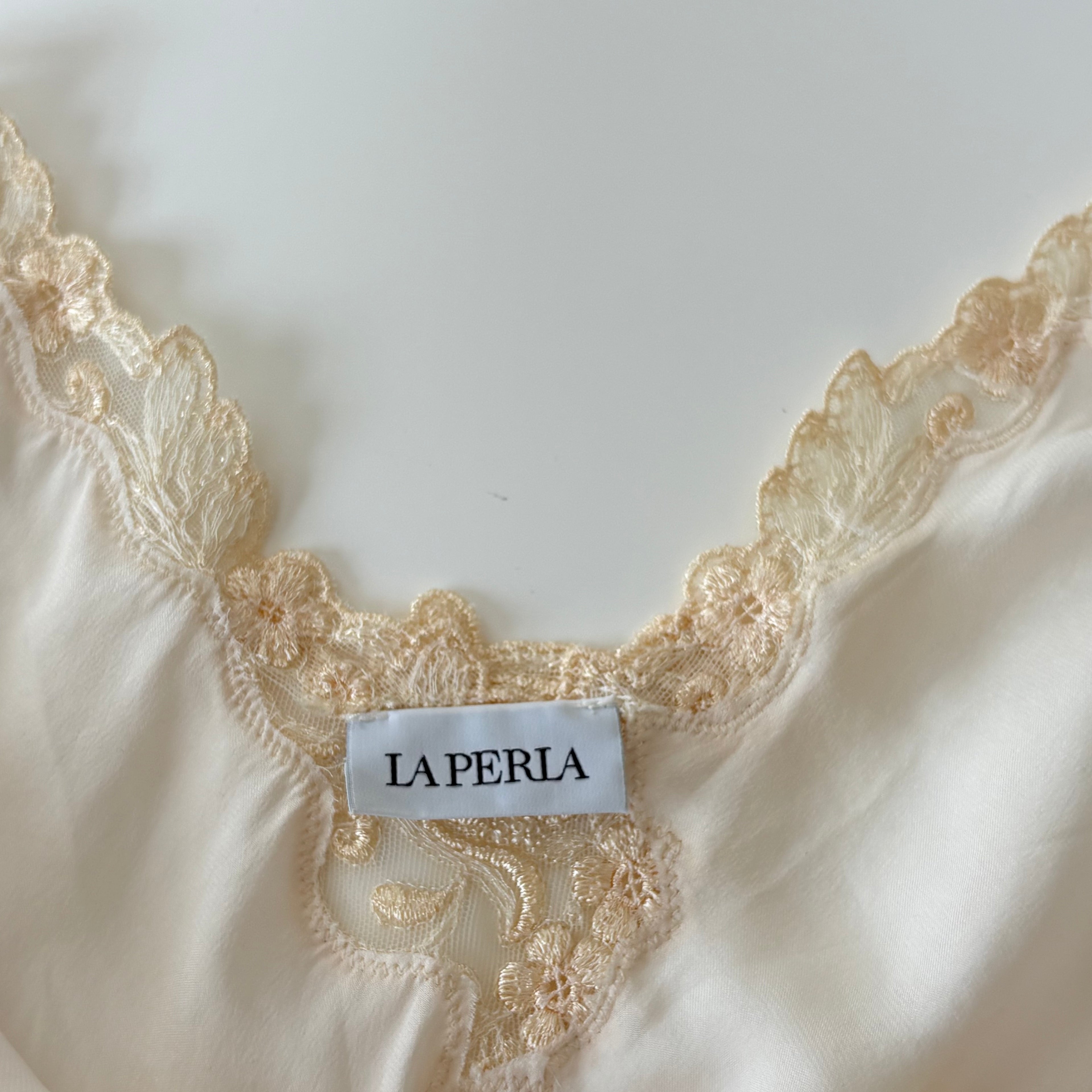 Vintage Y2K La Perla Silk Lace Cami - Size S